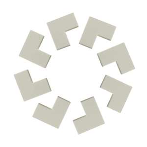 Tuile 2x2 d'angle en plastique ABS écologique, briques éducatives pour enfants, <span class=keywords><strong>jouets</strong></span> de construction n°14719 - Product Image 1