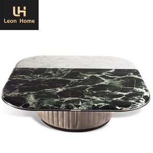 <span class=keywords><strong>Basse</strong></span> <span class=keywords><strong>table</strong></span> <span class=keywords><strong>basse</strong></span> de dessus de marbre de base de luxe d'acier inoxydable pour le salon - Product Image 4