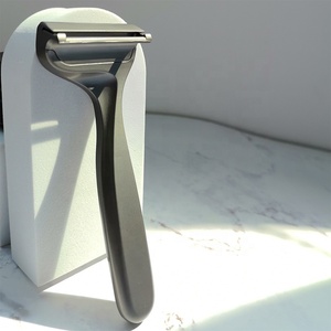 Dao cạo râu BEIKELIN lưỡi đơn, chất liệu hợp kim nhôm, an toàn, dùng cho tiệm cắt tóc, loại bỏ lông - Product Image 1