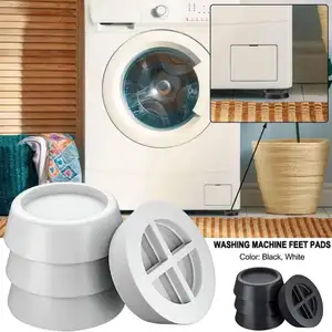 Machine à laver Anti Vibration Pads Meubles Pieds en caoutchouc Tapis Slipstop Silencieux Universel Réfrigérateur Support Amortisseurs Stand