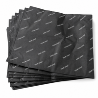 Papier d'emballage 17g avec logo personnalisé imprimé, papier de soie pour emballer les vêtements, les chaussures et les cadeaux