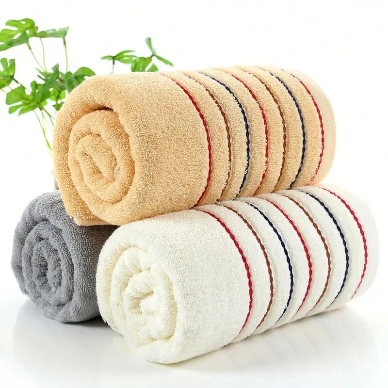 Professional Towel Supplier Made Luxury 100% Egyptian Cotton Fiber Super Soft Large Bath Towels Sheet 70*140 cm Towel