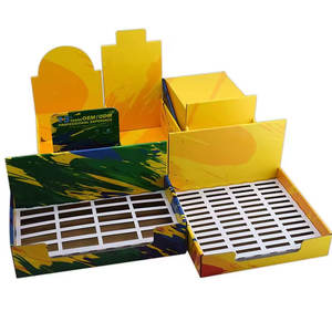 Soporte de exhibición de mostrador de Farmacia de tienda minorista personalizada de alta calidad Cajas de exhibición de cartón Pdq Cajas de exhibición de medicamentos de vitamina - Product Image 4