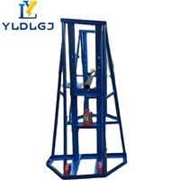Support de bobine de câble robuste YILI 5-20 tonnes |   Support de bobine de câble portable |   Support de déroulement de câble industriel pour la pose de câbles électriques