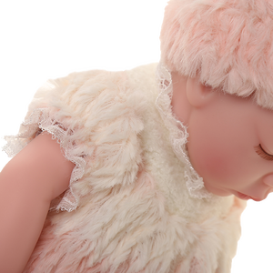 Vente en gros 12 pouces vinyle <span class=keywords><strong>bebe</strong></span> reborn réaliste reborn bébé poupées silicone fait main fille cadeau bébé fille cadeaux d'anniversaire - Product Image 4