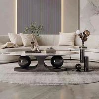 Table basse sur mesure haut de gamme de qualité supérieure, ensemble de salon moderne de luxe
