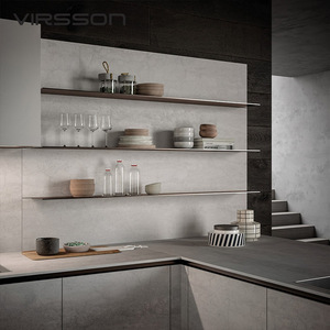 Armoire de cuisine modulaire durable et écologique avec portes en PVC, glissières de tiroir, charnières et robinet pour usage en villa - Product Image 2
