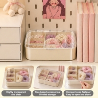 UFORU Organisateur de bureau moderne en plastique PP grande capacité avec couvercle pour fournitures scolaires, de bureau et articles divers