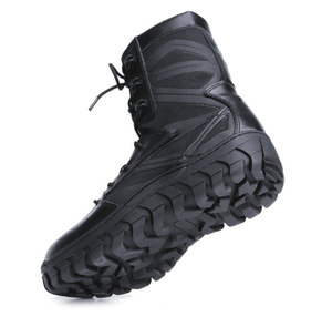Botas de Escalada Personalizadas DFA120 en Negro, Caqui y Verde Desierto, con Costuras Completas, Nuevo Diseño y Suela de Goma - Product Image 3