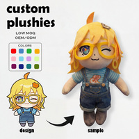 Peluche personnalisée, faible MOQ, mascotte nuage clignotant de dessin animé, poupée au crochet, jouet en peluche Wemmbu, jouets en peluche personnalisés, dropshipping