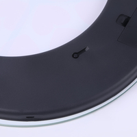 Báscula Digital de Salud de 180 kg/396 lb, Báscula de Baño de Metal de Cuatro Puntos con Batería, Función de Medición de Salud y Peso