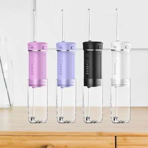 Hydropulseur Électrique Portable Intelligent avec Réservoir d'Eau Grande Capacité Intégré pour Nettoyage <span class=keywords><strong>Dentaire</strong></span> Manuel - Product Image 1