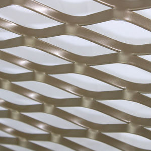 מחיר המפעל באיכות גבוהה נירוסטה מיקרו מגארד רשת אלומיניום פלדה מגולוונת זהב מורחבת רשת מתכת - Product Image 5