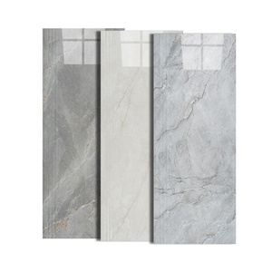 Marches d'escalier de sécurité en carrelage de porcelaine imitation marbre antidérapant pour les escaliers des bâtiments commerciaux et publics - Product Image 1