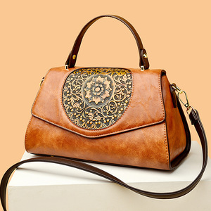 Bolsa Transversal de Couro PU Estilo Chinês Retro WESTAL, Bolsas de Designer para Mulheres - Product Image 2