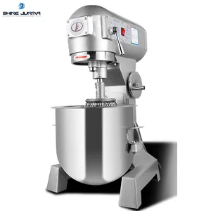 Hot selling multifunctional planetary mixer Commercial dough mixer with mixing bowl and 3 mixing spare parts Cake mixer machine