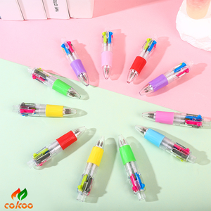 Mini penna a sfera a quattro colori Multi-colore personalizzabile, più colori vivaci disponibili ideale per promozioni e regali - Product Image 2