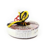 Transformateur en anneau 16V 108va fourni en usine puissance 9V 12V 24V 100VA 120VA transformateur toroïdal avec tension d'entrée 220V