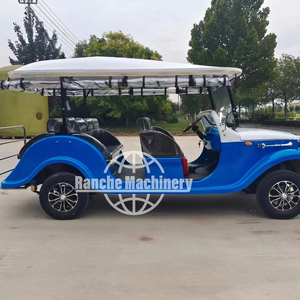 Autobús Eléctrico Vintage de Lujo de 8 Plazas, Estilo Clásico, Batería de Plomo-Ácido, Velocidad Máxima de 60 km/h, para Turismo y Hostelería - Product Image 1