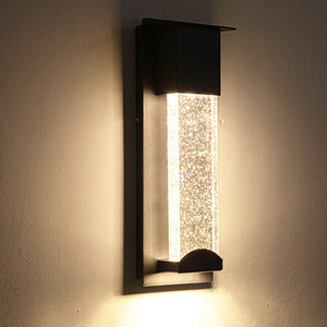 Nouvellement Odern Cristal Applique Murale pour Chambre Restaurant Allée Applique Lampe Or <span class=keywords><strong>Chrome</strong></span> Acier Inoxydable - Product Image 1