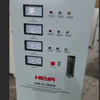 Stabilisateur de tension automatique triphasé à commande servo 12 kVA 380 V CA en cuivre SVC 50/60 Hz de haute performance industrielle