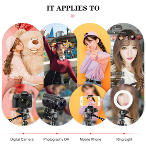 Giá Đỡ Ba Chân Điện Thoại Di Động 1.4M Giá Đỡ Ba Chân Máy Ảnh Dslr Chụp Ảnh Giá Đỡ Đèn Dạng Vòng Giá Đỡ Ba Chân Du Lịch Bằng Nhôm Di Động - Product Image 3