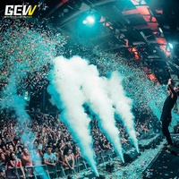 Équipement de scène GEVV, grand lance-confettis à CO2, grand coffret de transport, machine à confettis pour événements festifs