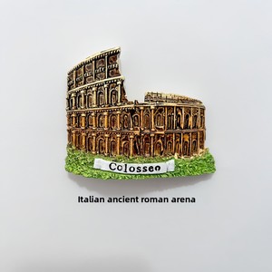 Imanes de nevera italianos de estilo europeo - Recuerdos de viaje de Venecia y la Antigua Roma - Creativos, tridimensionales, sintéticos de alta calidad - Product Image 3