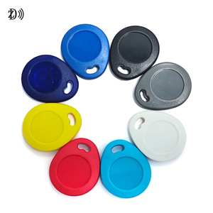 Bền Mini <span class=keywords><strong>tag</strong></span> LF 125Khz ABS <span class=keywords><strong>RFID</strong></span> keyfob tk4100 t5577 ABS Keychain cho cửa kiểm soát truy cập - Product Image 5