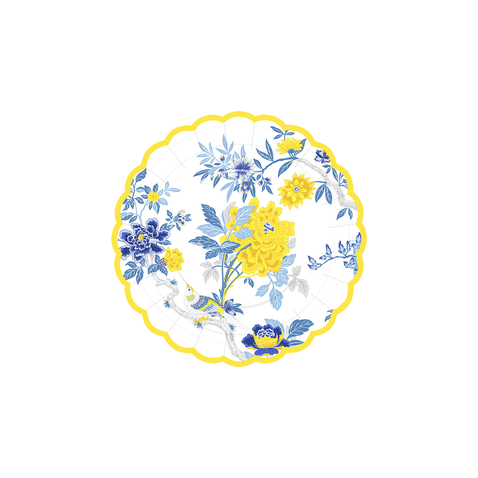 Plato de papel de 7 pulgadas * 8 piezas