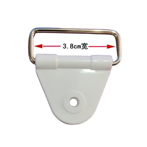 Anillo de fijación de metal con hebilla triangular de 2,5 cm de ancho para accesorios de soporte - Product Image 4