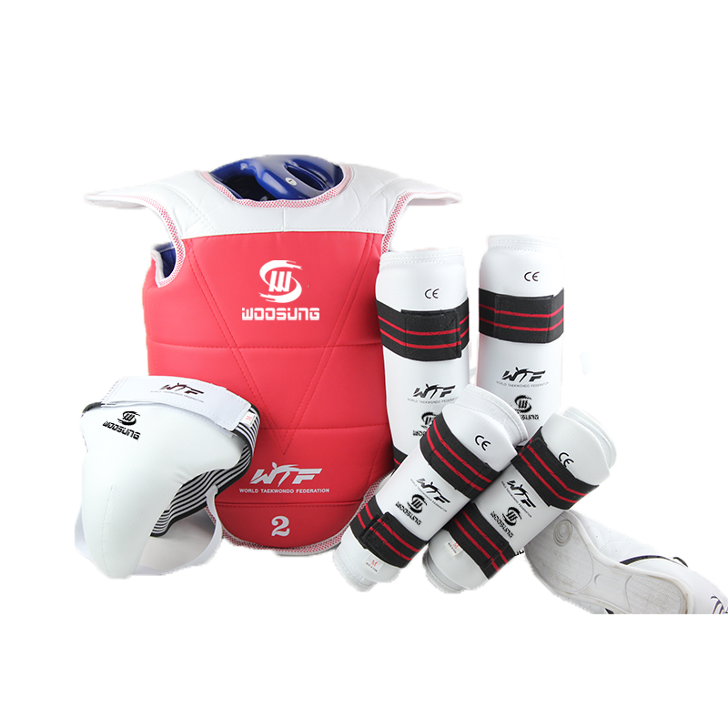 Power Punch Woosung Taekwondo Protector Five Piece Set Taekwondo Guard Body Protector