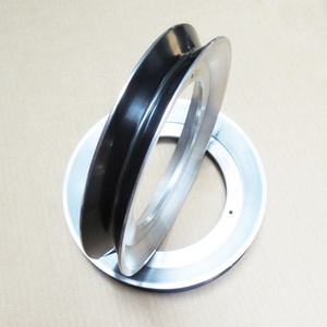 Polea de cable de cerámica con ranura en V para uso en aplicaciones industriales - Product Image 1