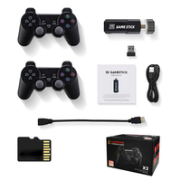 Vente en gros de la console de jeux GD10 X2 Plus, manettes sans fil 2.4G, prise en charge de plus de 40 émulateurs, console de jeux rétro 4K