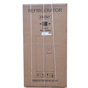 Refrigerador Side-by-Side de Doble Puerta de Vidrio Negro con Dispensador de Agua, Gran Capacidad, Ahorro de Energía, Refrigerador Doméstico - Product Image 6