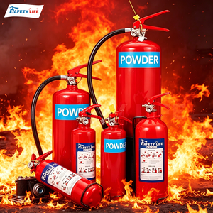 Estintore a Polvere Secca da 1kg, 2kg, 3kg, 4kg, 5kg, 6kg, 9kg, 12kg, Accessori per Attrezzature Antincendio - Product Image 1