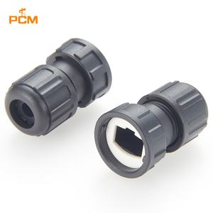 Câble CAT5e RJ45 8P8C étanche avec embout à vis PG pour éclairage extérieur, câble de raccordement Ethernet CAT, 10 pièces - Product Image 1