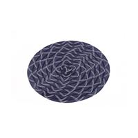 Set de table rond en plastique tressé non toxique de style zen asiatique et tapis de séchage pour vaisselle de cuisine fabriqué en Chine