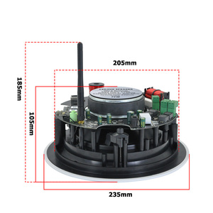 ระบบเสียงอัจฉริยะสำหรับบ้าน WE680 PA 4*30W ลำโพงติดเพดานแบบแอคทีฟ 6 นิ้ว รองรับการเล่นแบบหลายโซน ประสิทธิภาพสูง เชื่อมต่อ Wifi และบลูทูธ - Product Image 3