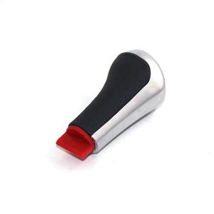 Perilla de cambio plateada mate, palanca de cambios cromada de plástico para <span class=keywords><strong>BMW</strong></span> E46 E90 E91 E92 <span class=keywords><strong>X1</strong></span> X3 X5, accesorio para coche - Product Image 4