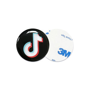 PET PVC epoxi NFC Mini etiqueta Anti-Metal RFID pegatina redonda TikTok NFC etiqueta Anti-Metal RFID etiqueta redonda pegatina - Product Image 1