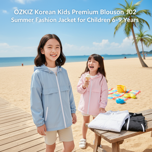 Chaqueta de Verano OZKIZ Coreana Premium para Niños J02, Chaqueta de Moda para Niños de 6 a 9 Años, Venta al por Mayor - Product Image 3