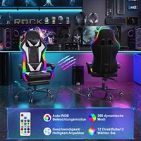 Fauteuil de Gaming Bluetooth avec Logo Personnalisé OEM/ODM – Commande en Gros, Vente Directe Usine, Échantillon Disponible pour le Renforcement de la Marque