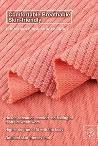 Tissu côtelé brésilien épais 320 g/m² respirant, tricoté à la chaîne, doux et élastique pour robes d'hiver et vêtements de détente haut de gamme - Product Image 5
