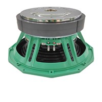 Haut-parleur de subwoofer professionnel de 18 pouces avec cône en fibre de carbone de 330 mm, bobine vocale en ferrite de 6 pouces, 4000 W, pour DJ, bar, club et spectacles