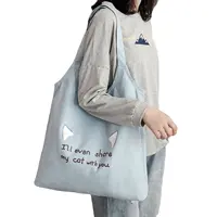 Bolso de hombro de lona, bolsa de mano de estilo coreano, inspirado en patrón, 2021