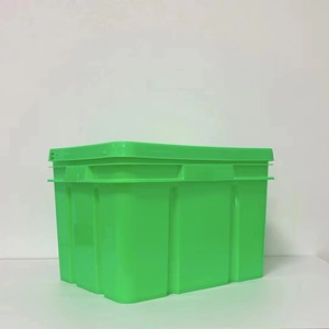 Factory direct wholesale of 15L, 25L, and 30L <b>plastic</b> turnover boxes, storage boxes, and square boxes with <b>lids</b>, made from - Product Image 1