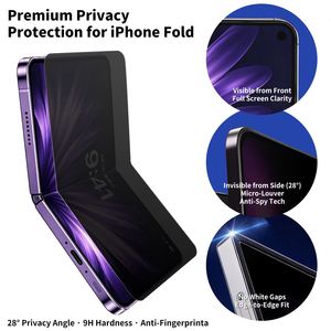 Protection d'écran pliable 2.5D en TPU souple de qualité AAA pour Fold, haute résistance, sans découpe, sans bords blancs, OEM/ODM - Product Image 2