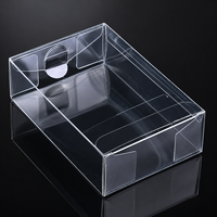 Boîte pliante en plastique PET transparente personnalisée |   Boîte d'emballage transparente avec languette de suspension pour la vente au détail, les cadeaux et l'électronique