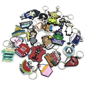 Llavero de plastico llavero personalizado de pvc al por mayor de fábrica de alta calidad llavero bebé <span class=keywords><strong>yoda</strong></span> - Product Image 6
